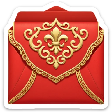 chinese new year red envelope sticker