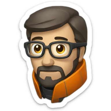 half life sticker