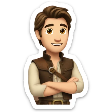 Flynn rider sticker