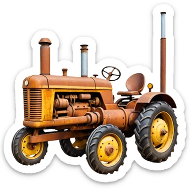 farm equipment sticker