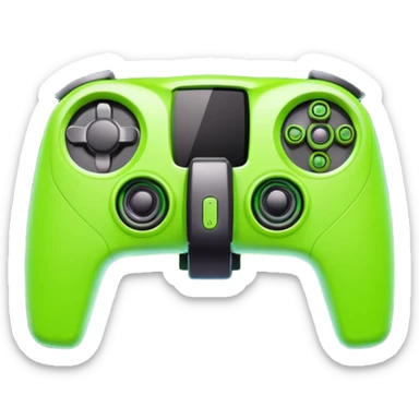 FPV racing drone object icon, compact body, small wide-angle camera on front, aggressive shape, neon accents, 3D cartoon, mobile game icon style, centered, clean background, no text, no watermark
  sticker