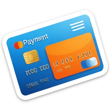 payment method flat style sticker