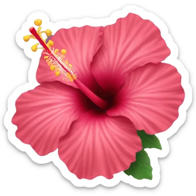hibiscus sticker