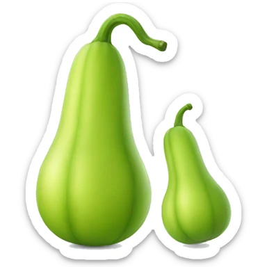 bottle gourd sticker
