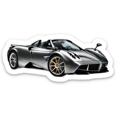 Pagani huayra roadster sticker