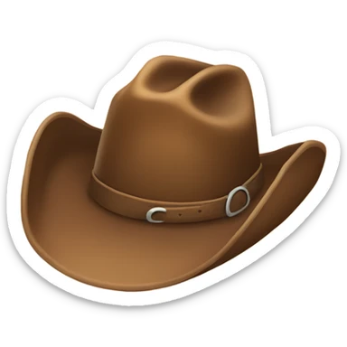cowboy hat sticker
