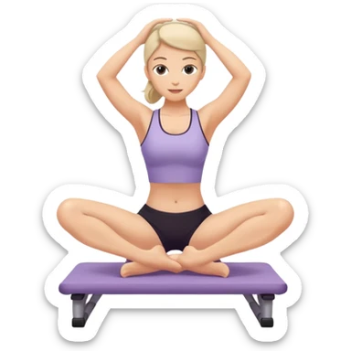 Pilates sticker