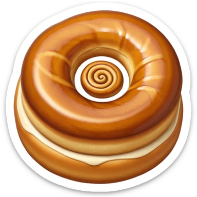 Glaze honeybun  sticker