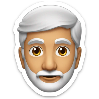 Narendra Modi with tilak on hi head sticker