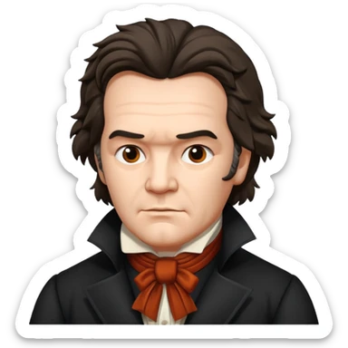 Beethoven sticker