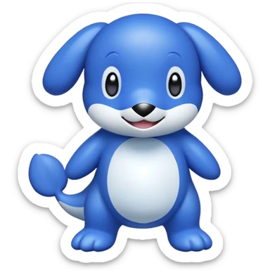 Popplio (full body) sticker