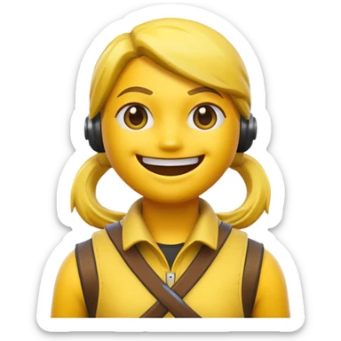 make me a high definition fortnite emoji sticker