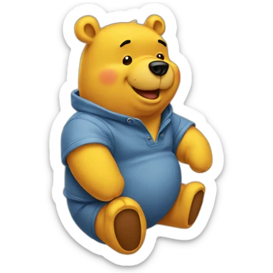 pooh sticker