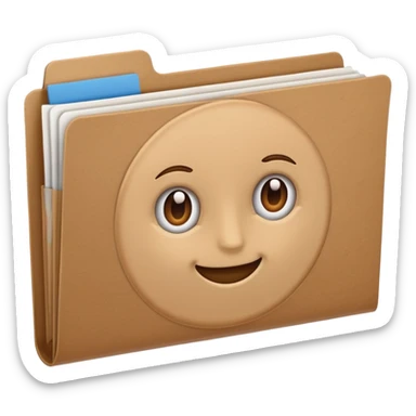 folder with images sticker