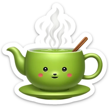 sencha. kyushu, gong fu sticker
