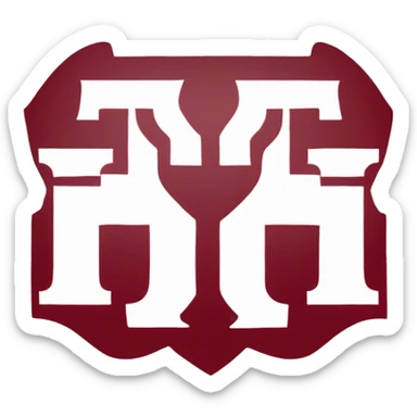 Harvard logo sticker
