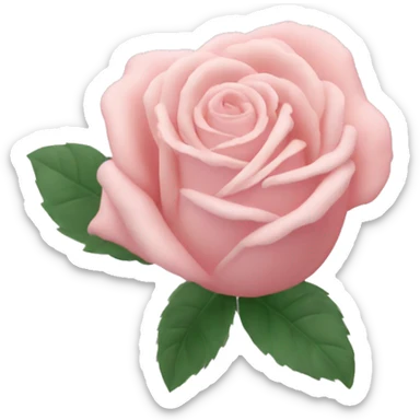 Cœur pastel rose sticker