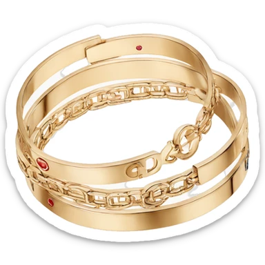 cartier love bracelet  sticker