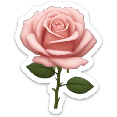 Rose black pino sticker