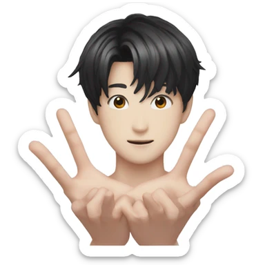 Mano de jungkook sticker