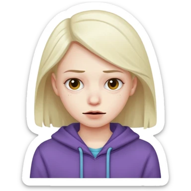 weird person sticker