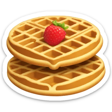waffle sticker