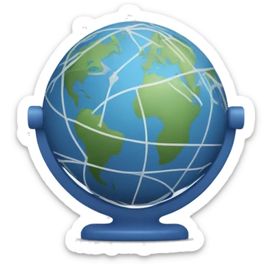 Networking Emoji 
Usage: To represent networking events or connections.
Design Idea: A globe with two hands shaking over it. sticker
