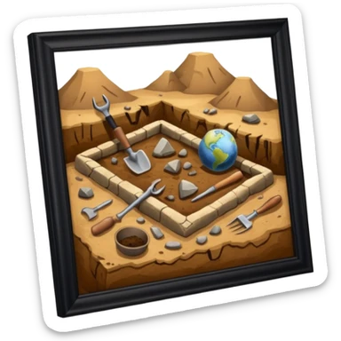 Archaeology = sticker