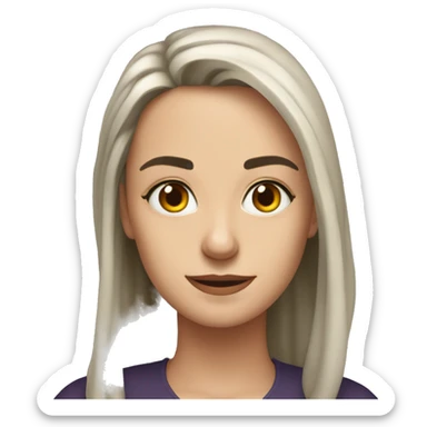 Emilia mernes  sticker