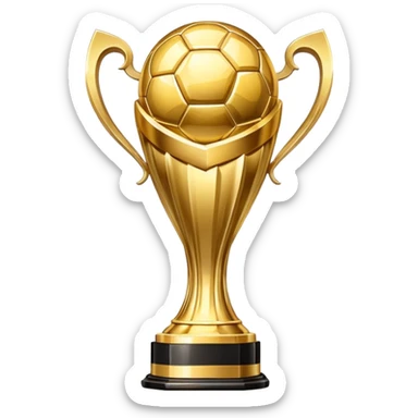 World Cup trophy sticker
