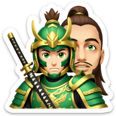 Samurai Guardian sticker
