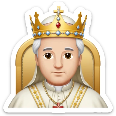 Pope Leo XIV sticker