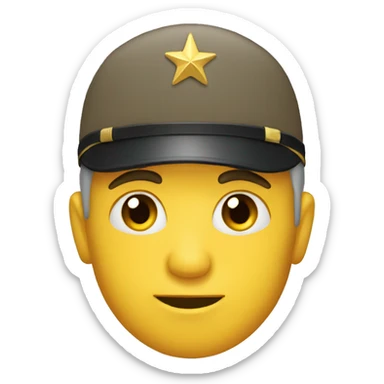 Saluting Face emoji sticker