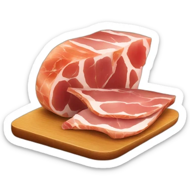 iberic ham sticker