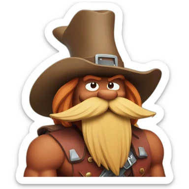 Yosemite Sam sticker