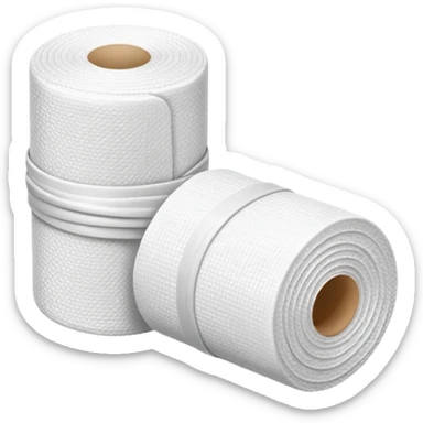 bandage roll, no blue  sticker