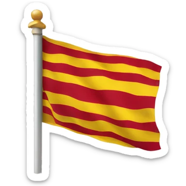 Catalunya flag sticker