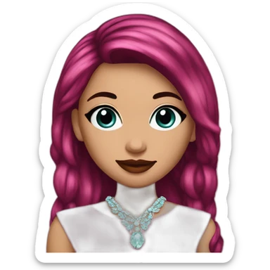 Tiffany valentine sticker