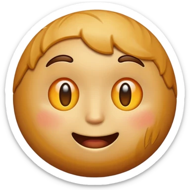 Make an emoji of the popular Dutch food "bitterbal" sticker