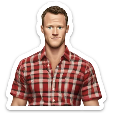 Jonathan Toews shirt unbuttoned sticker
