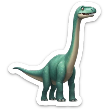 Brachiosaurus sticker