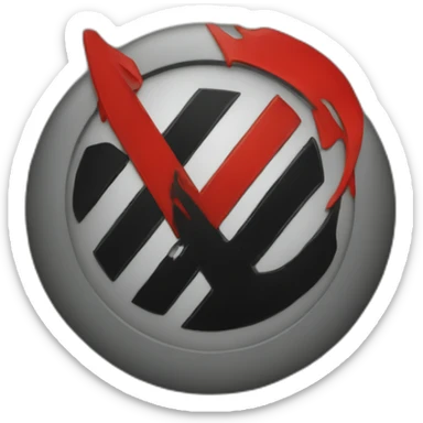 Anti-fascist symbol sticker