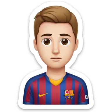 Barca shirt sticker