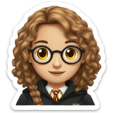 Hermione granger, harry potter sticker
