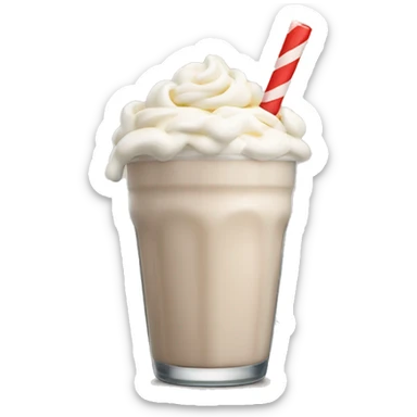 Milkshake sticker