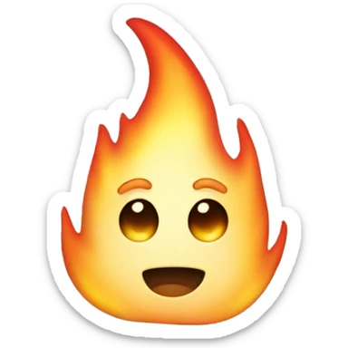 flame sticker