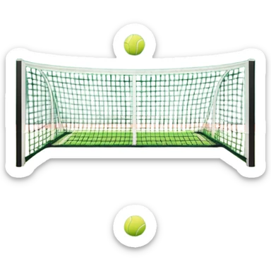 Campo da padel sticker