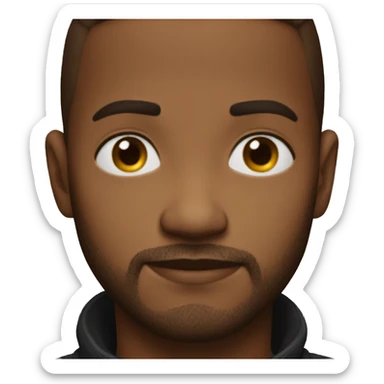 intense gaze of solo boy sticker