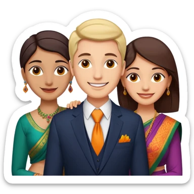 Office romance gone full Bollywood 💅😂”
3 people in this sticker
