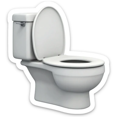 Skibidi toliet sticker
